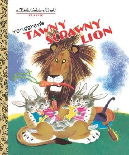 Tawny Scrawny Lion (Little Golden Book) – Hardcover By Kathryn Jackson – GOOD