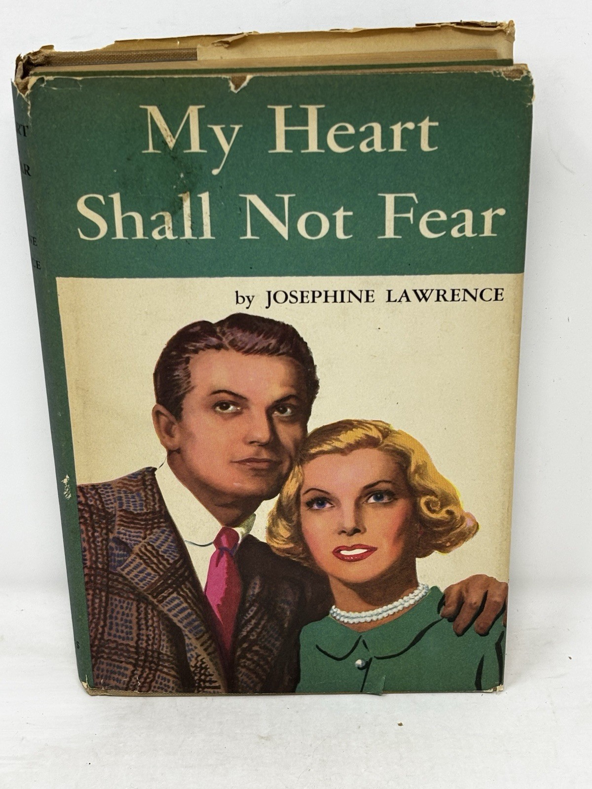 My Heart Shall Not Fear HC DJ J Lawrence 1949 285 pgs VTG w pamphlet