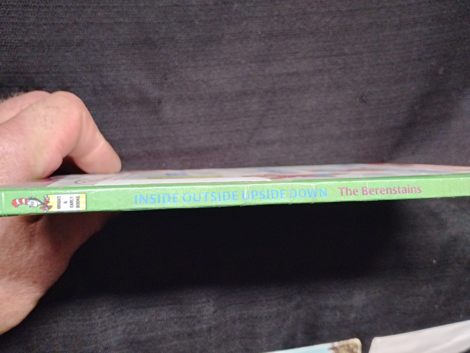 Inside Outside Upside Down Bright & Early Books by Stan and Jan Berenstain 1968