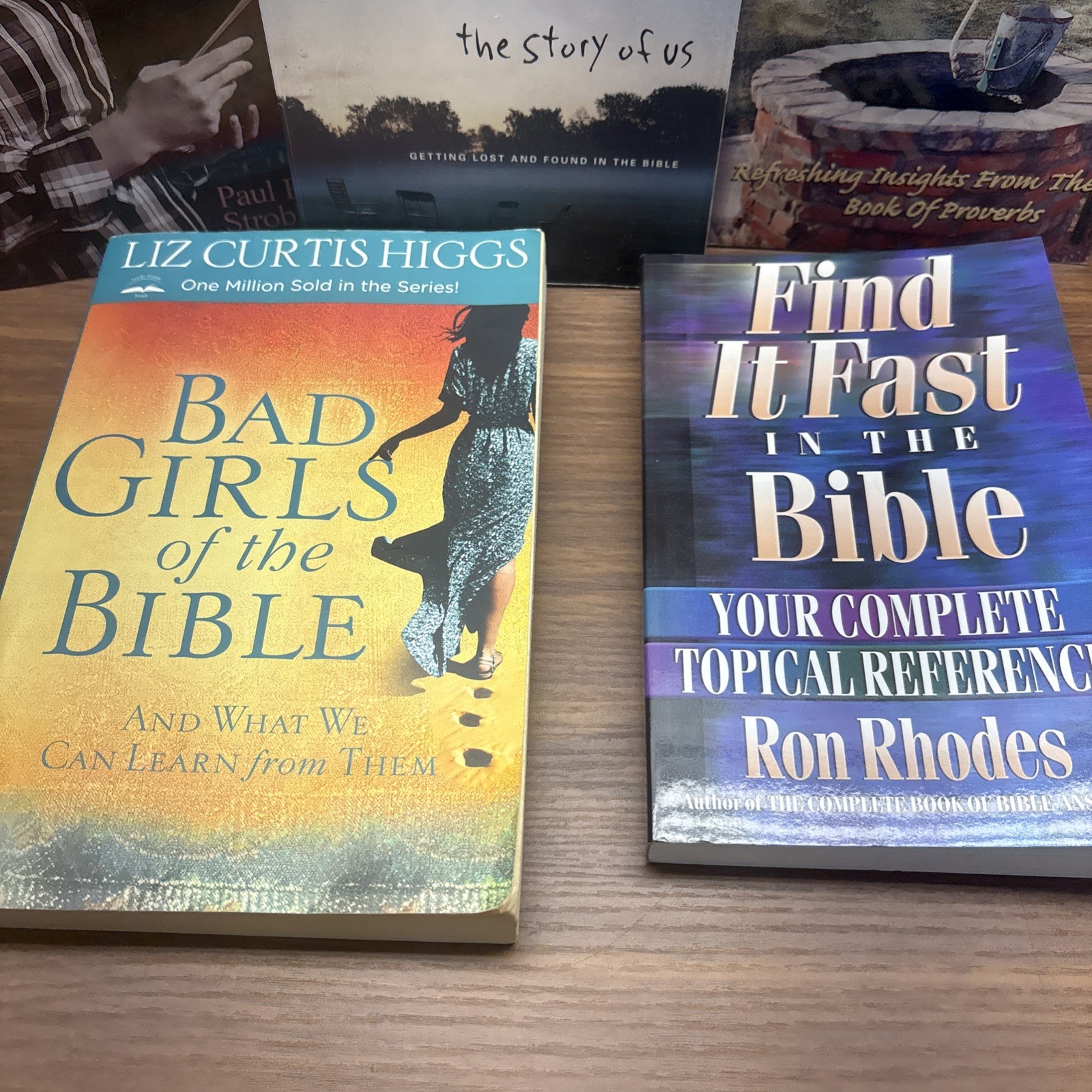 Bible Study Book Bundle Lot Of 5 Christian Life Living Reference Insights
