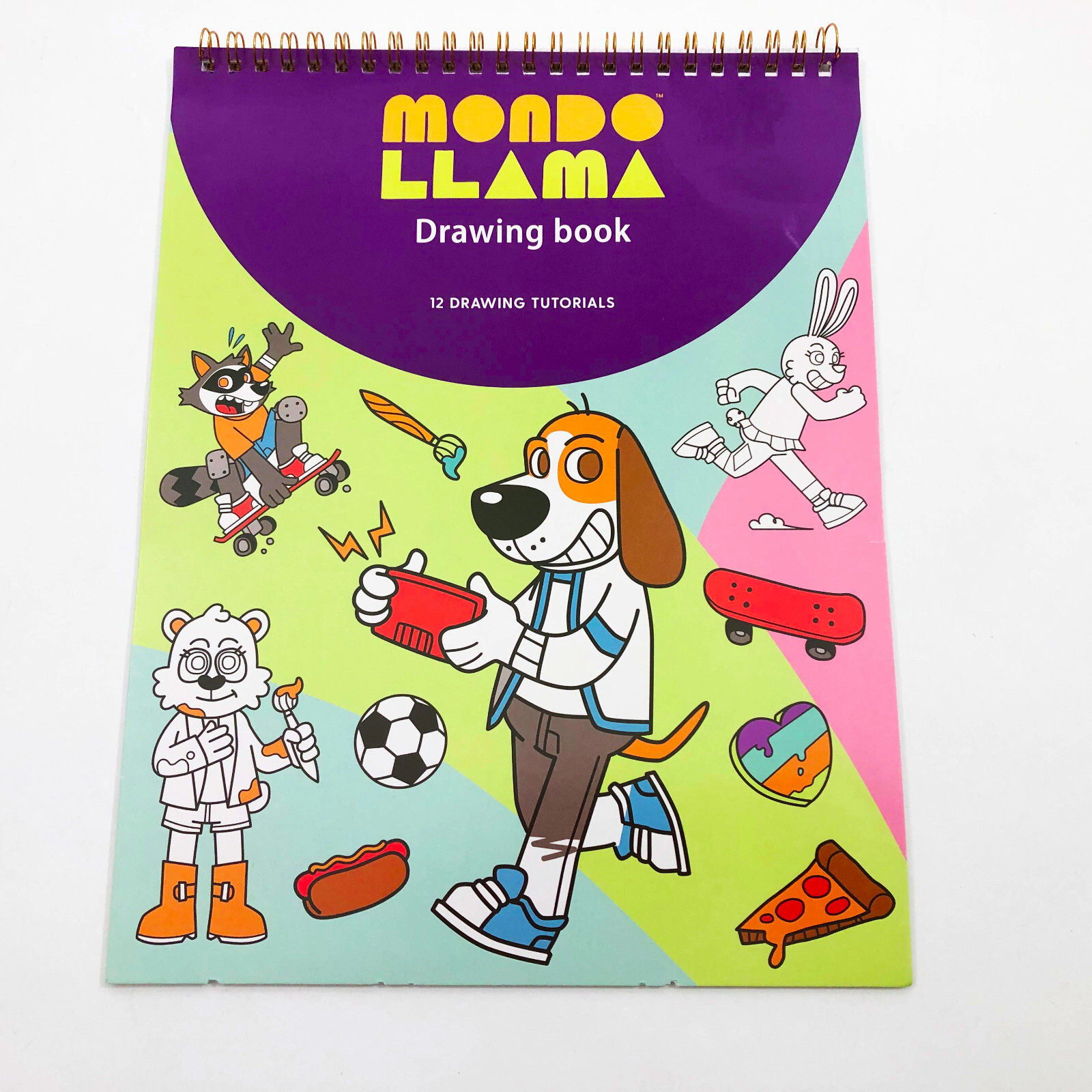 Mondo Llama Drawing 12 Drawing Tutorials Cartoon Characters 11×8.5 inches