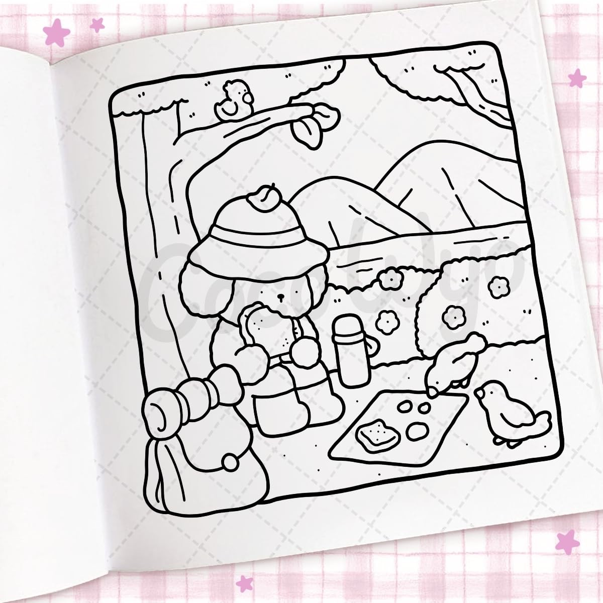 Coco Wyo: A Cute & Comfy 5 Colouring Books Set – Ages 12+ – Paperback