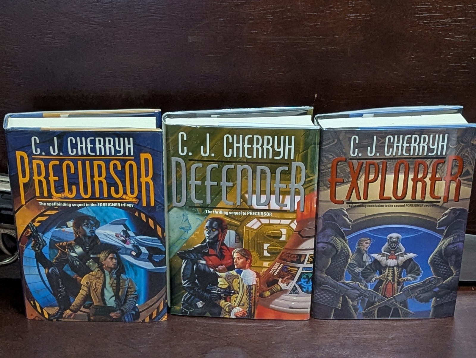 ​​​C.J. Cherryh Foreigner 2nd Sequence Precursor Defender Explorer 1st/1st HCDJ