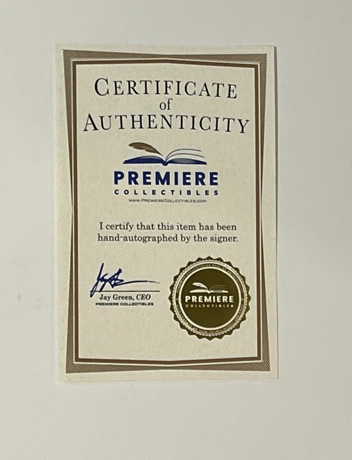 Liza Minnelli Signed “Kids, Wait Till You Hear This!” Premiere Collectibles COA