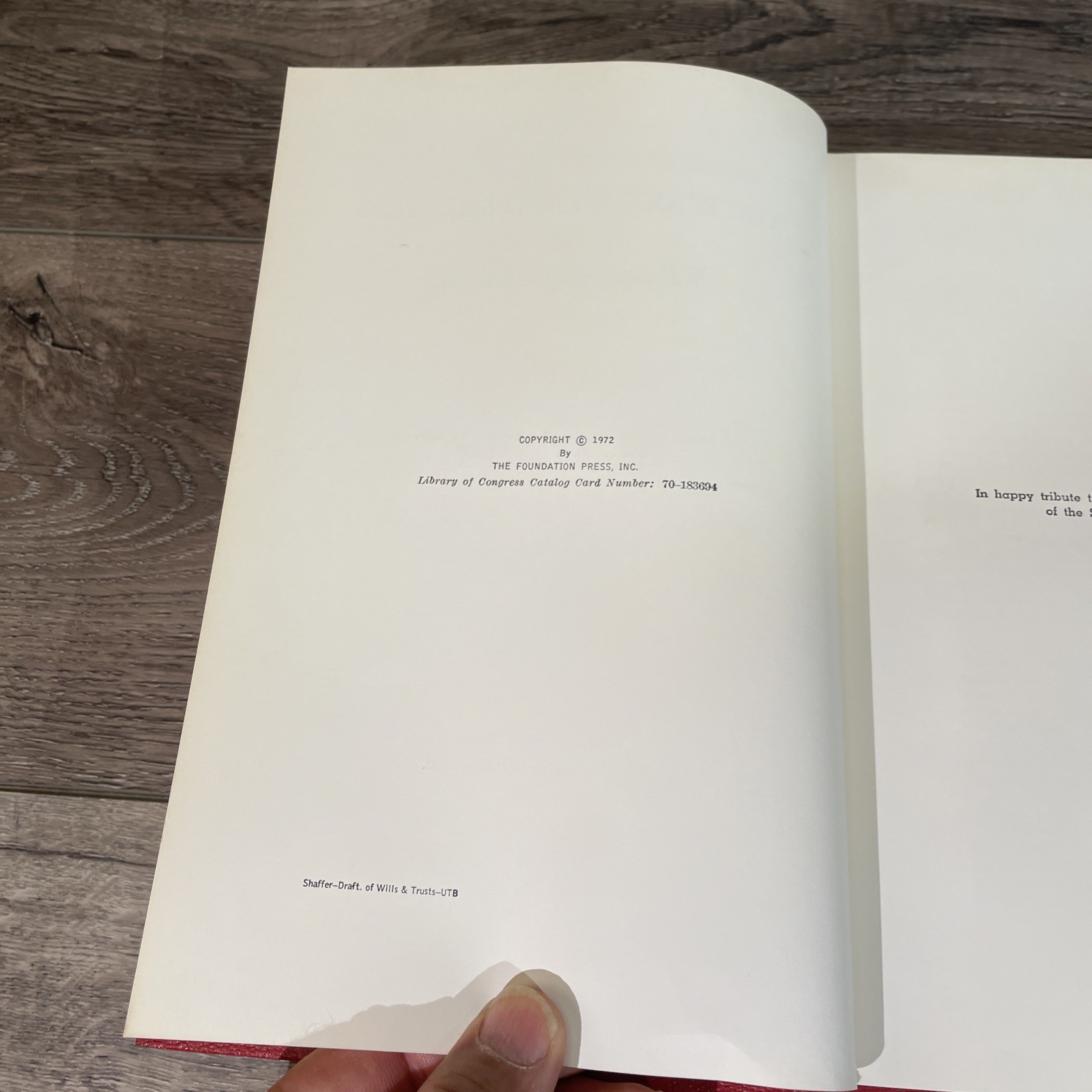 Planning And Drafting Of Wills And Trusts 1st Ed University Textbook Series 1972