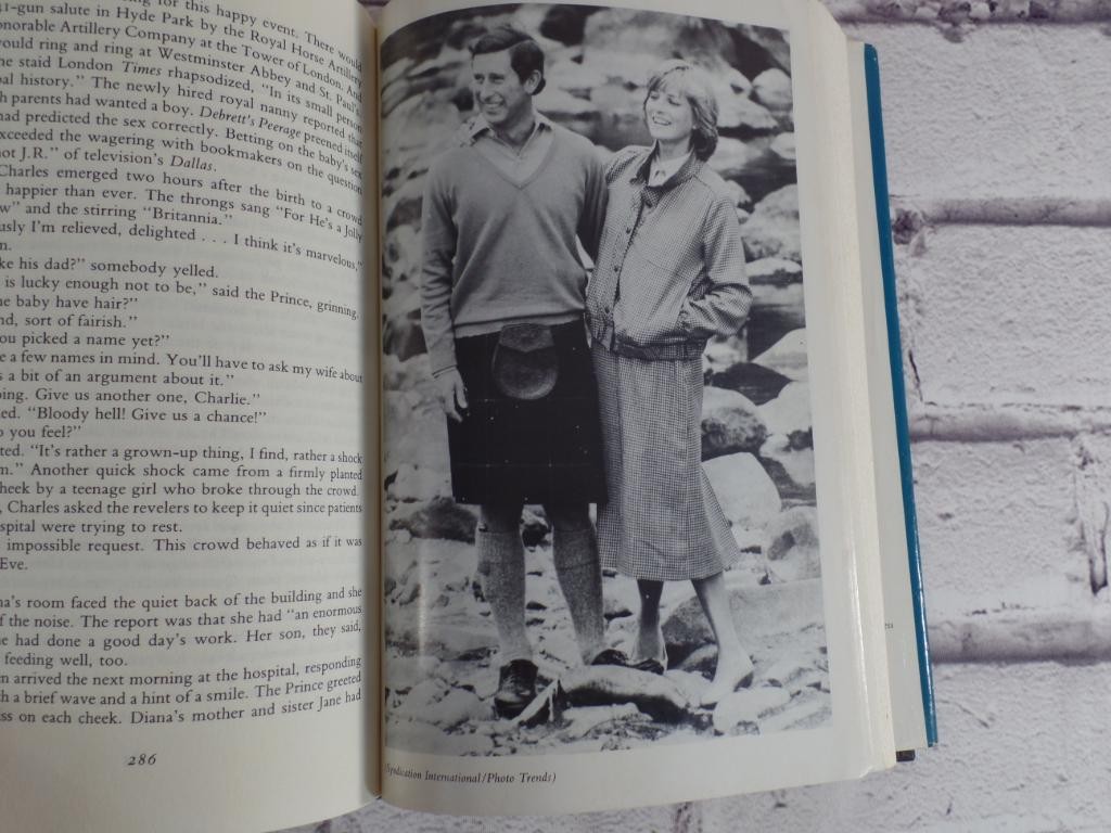 Charles and Diana Ralph G Martin Hardcover 1985 Biography British Royal Family