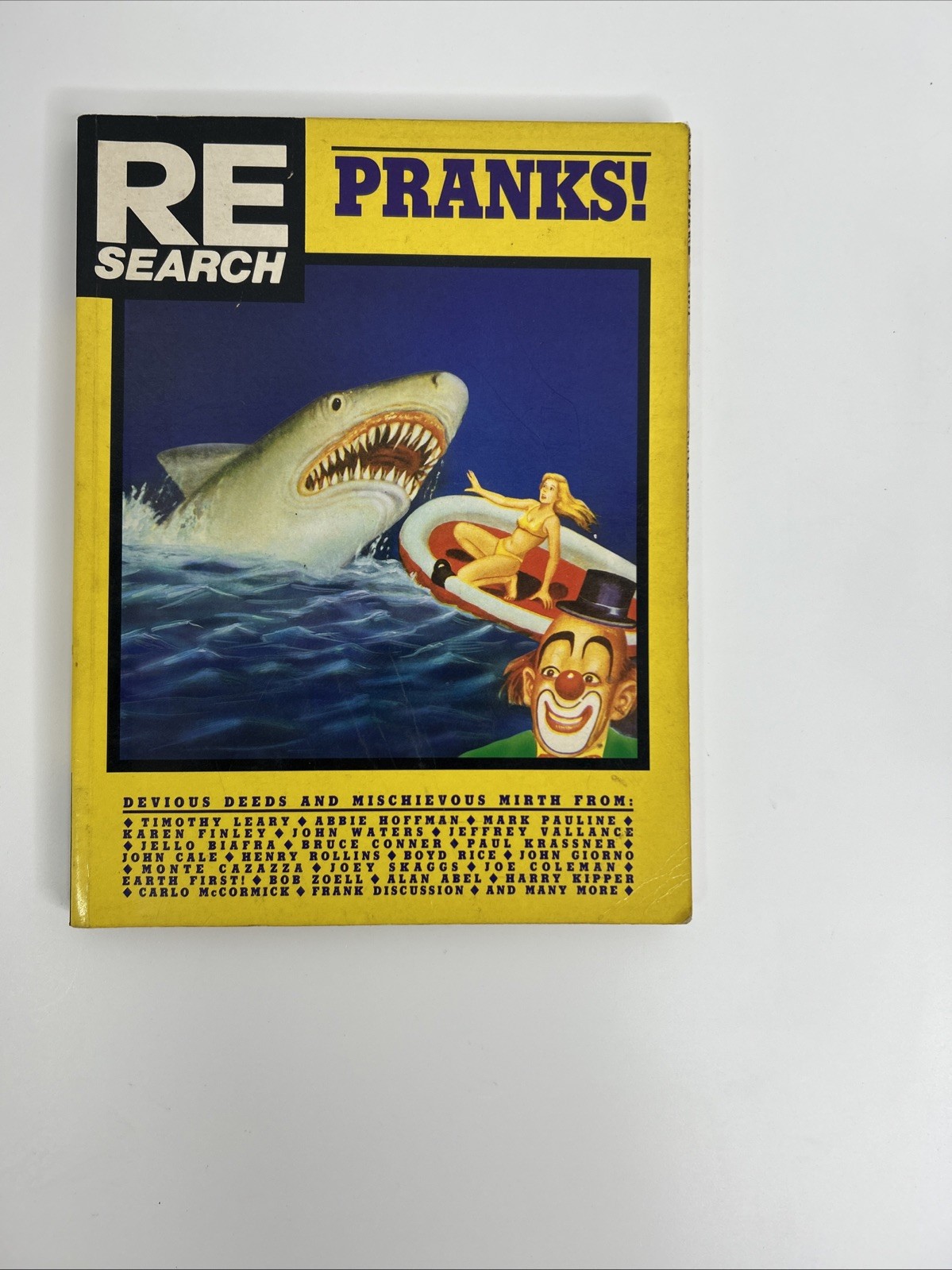 RE/Search #11 Pranks! by Andrea Juno and V. Vale (1987, Trade Paperback)