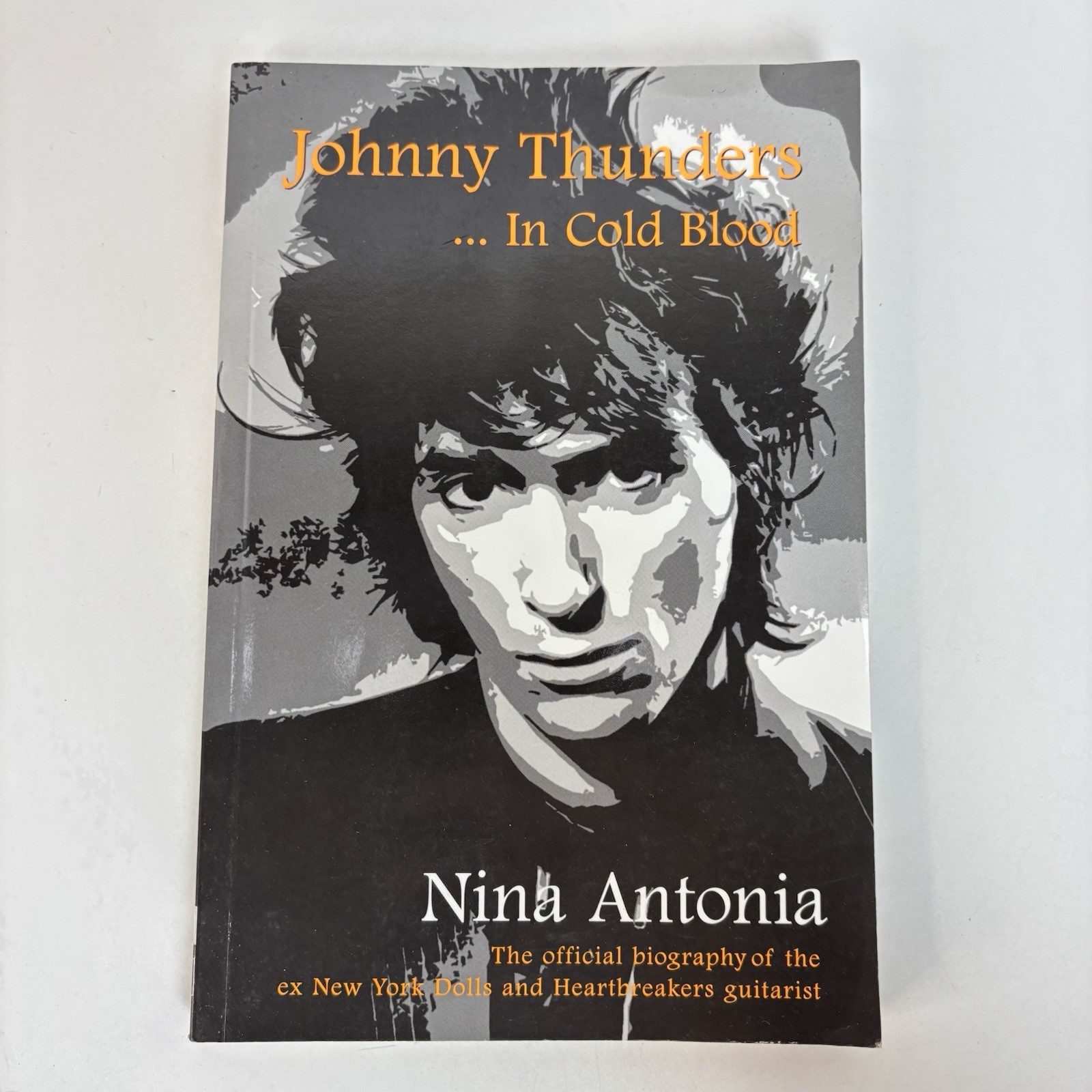 Johnny Thunders In Cold Blood Nina Antonia 2000 Punk Rock Biography NY Dolls 3B