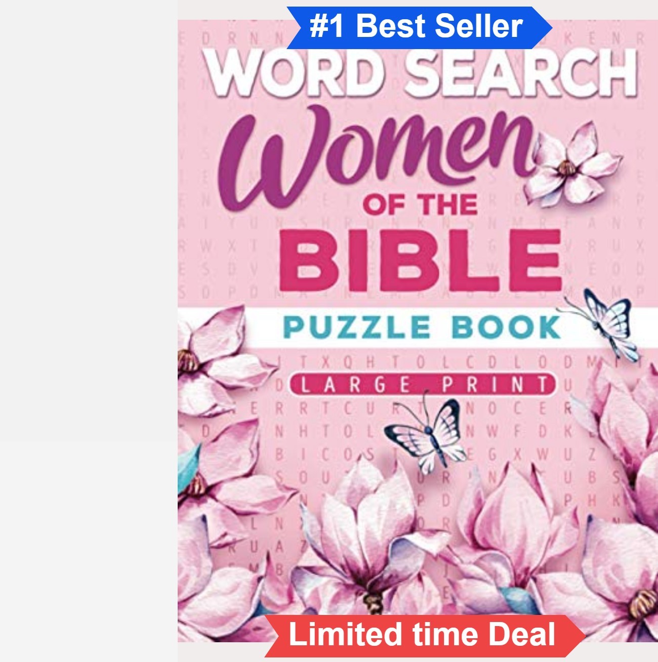 Women of the Bible Word Search Puzzle Book 30 Puzzles Large Print 8.5×11 Inches