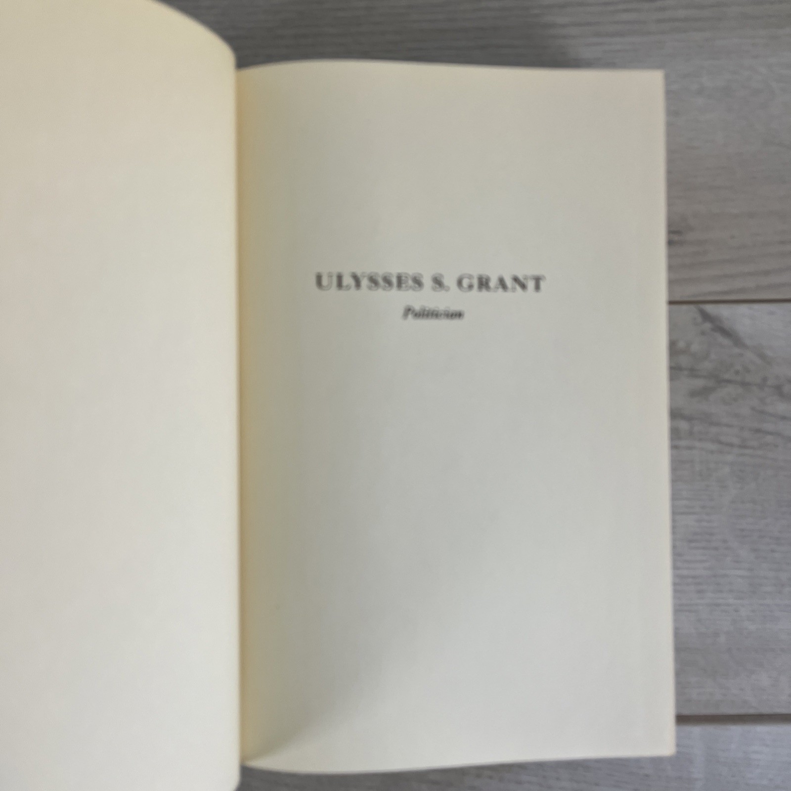 Ulysses S Grant Politician ,2nd Print Chester A. Arthur American Classics Lot 2