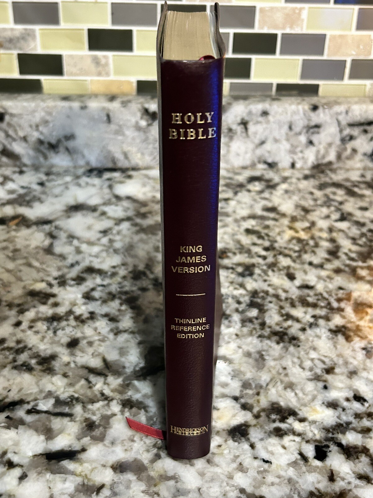 Holy Bible King James Version Hendrickson Thinline Reference Edition