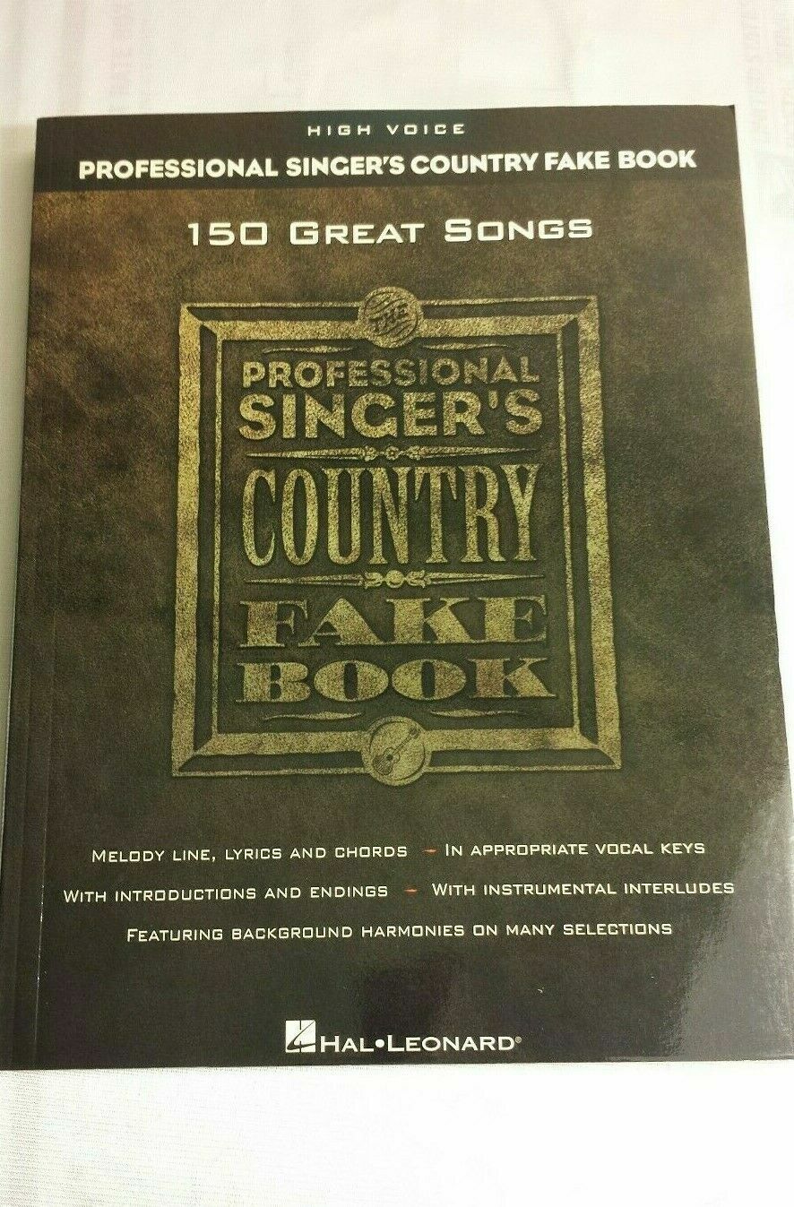 Fake Bks.: The Professional Singer’s Country Fake Book : High Voice (Trade…