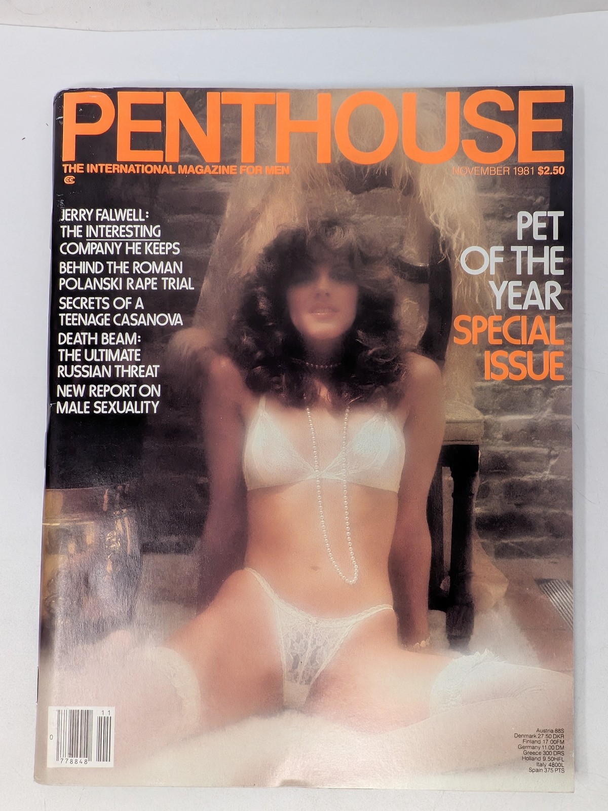Penthouse Magazine November 1981 🔥 Pet Terry Armstrong 🔥 Danielle Deneux 🔥