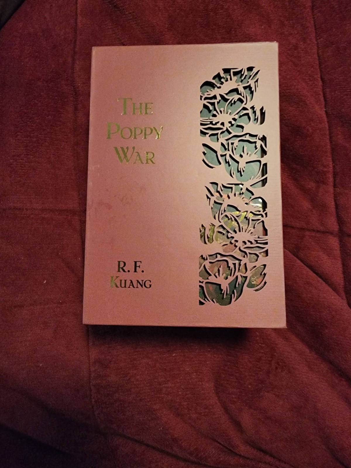 LitJoy Poppy War R. F. Kuang SIGNED FOILED STENCILED EXCLUSIVE