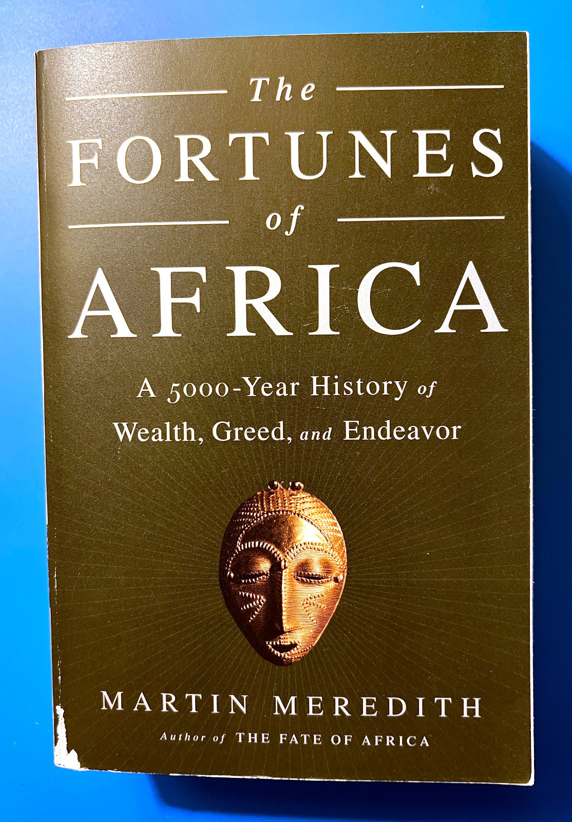 The Fortunes of Africa—Meredith Martin, paperback—VG, some cover wear