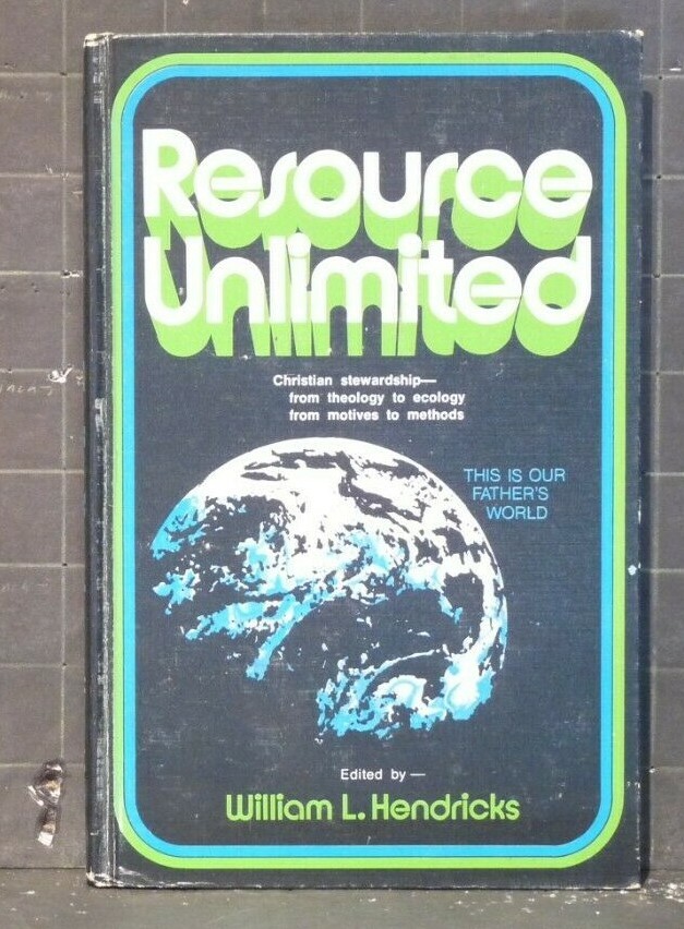Resource Unlimited by William Hendricks 1972 Hardcover 538