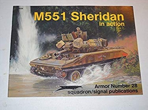 M-551 Sheridan in Action Paperback Jim Mesko