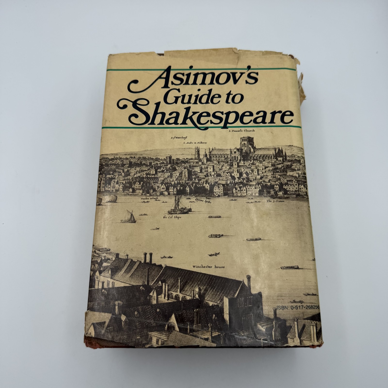 Asimov’s Guide to Shakespeare Isaac Asimov Avenel Books 1978 Hardcover Dust