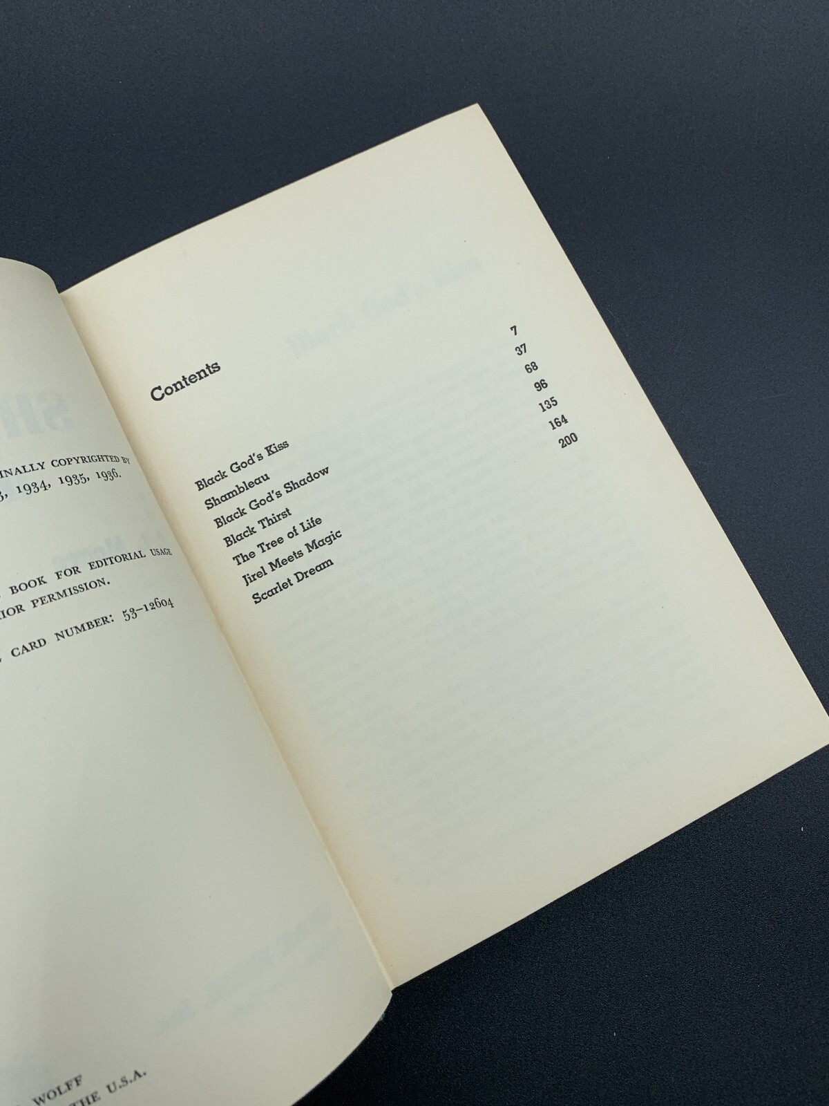 Shambleau And Others By CJ Moore – 1953 (Stated 1st Edition) Hardcover W/ DJ