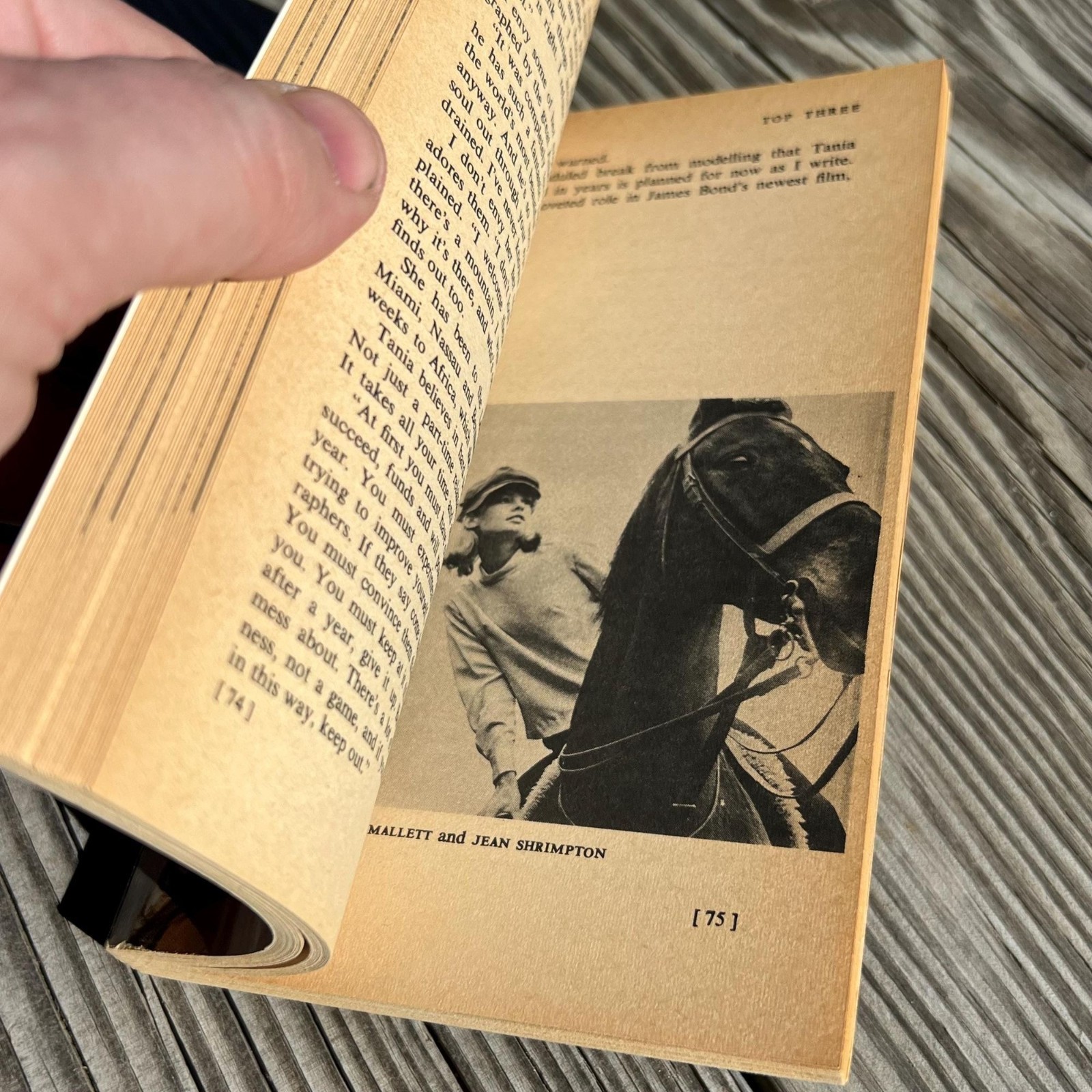 My Own Story, The Truth About Modeling, Jean Shrimpton, A Bantam Book, 1965