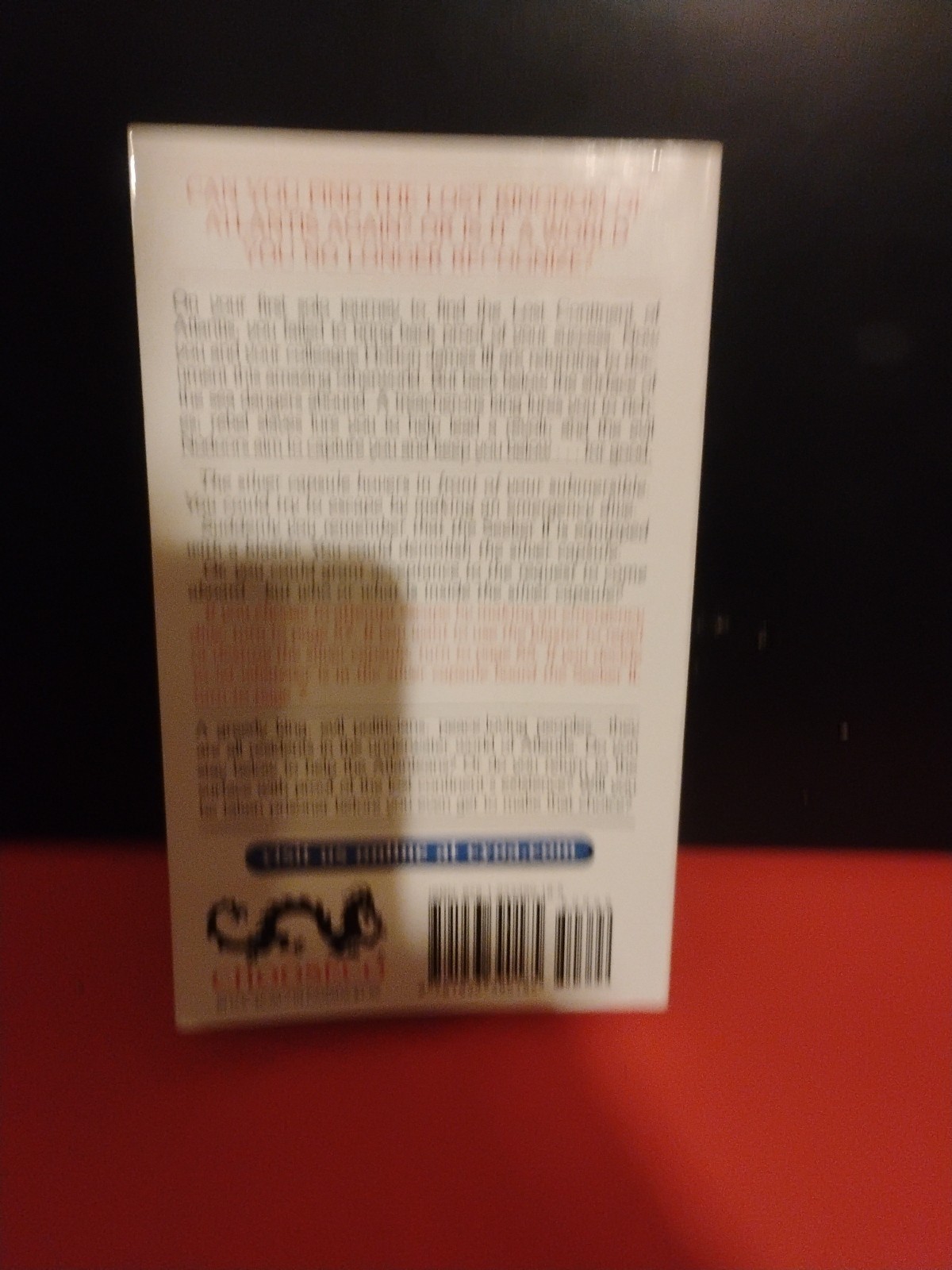 Return to Atlantis by R. A. Montgomery (2005, Perfect)/choose your own adventure