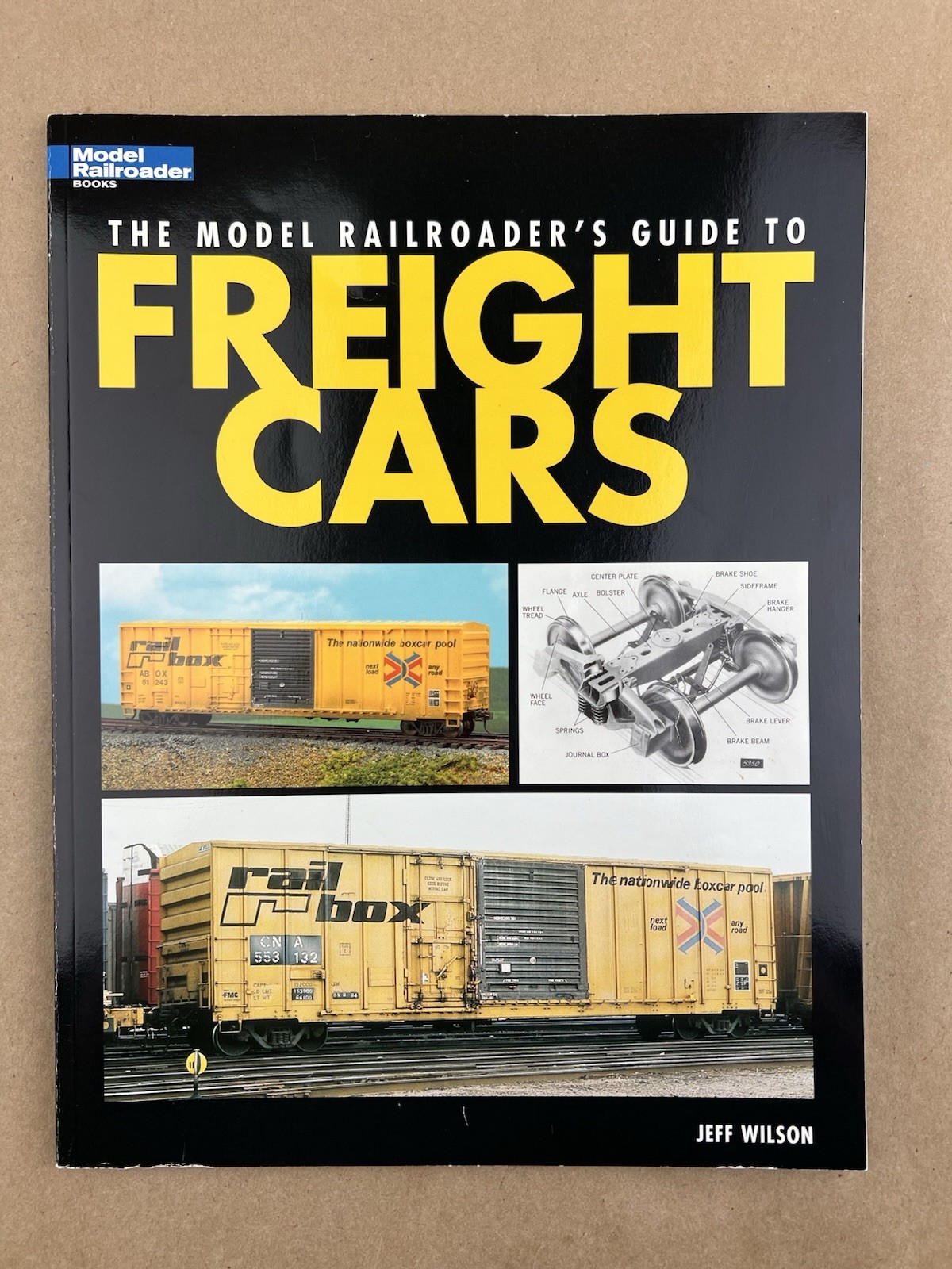 Model Railroaders Guide To Freight Cars; Jeff Wilson, Kalmbach, 2005, PB