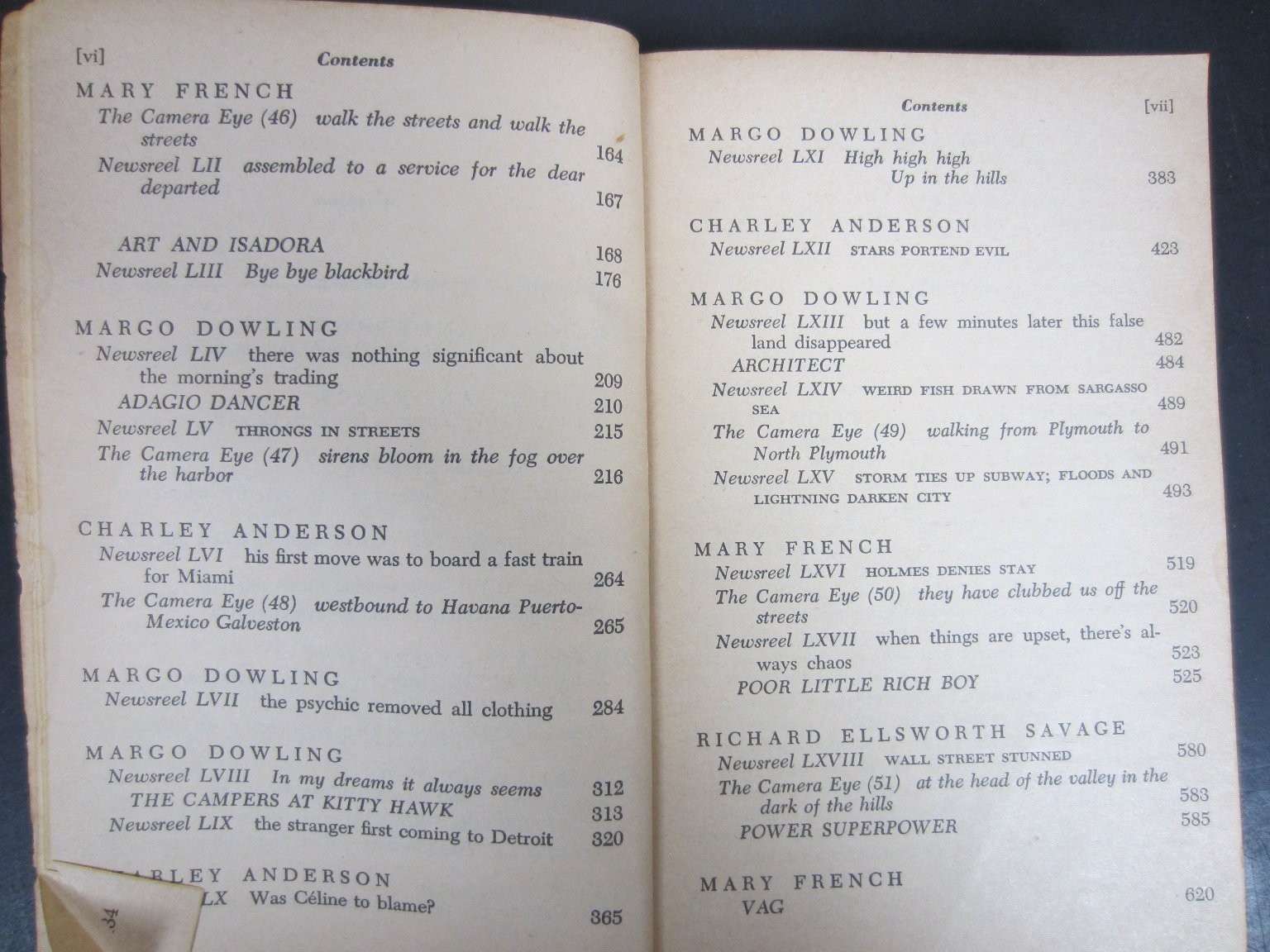 The Big Money John Dos Passos 1961 Washington Square Press Illustrated Classic