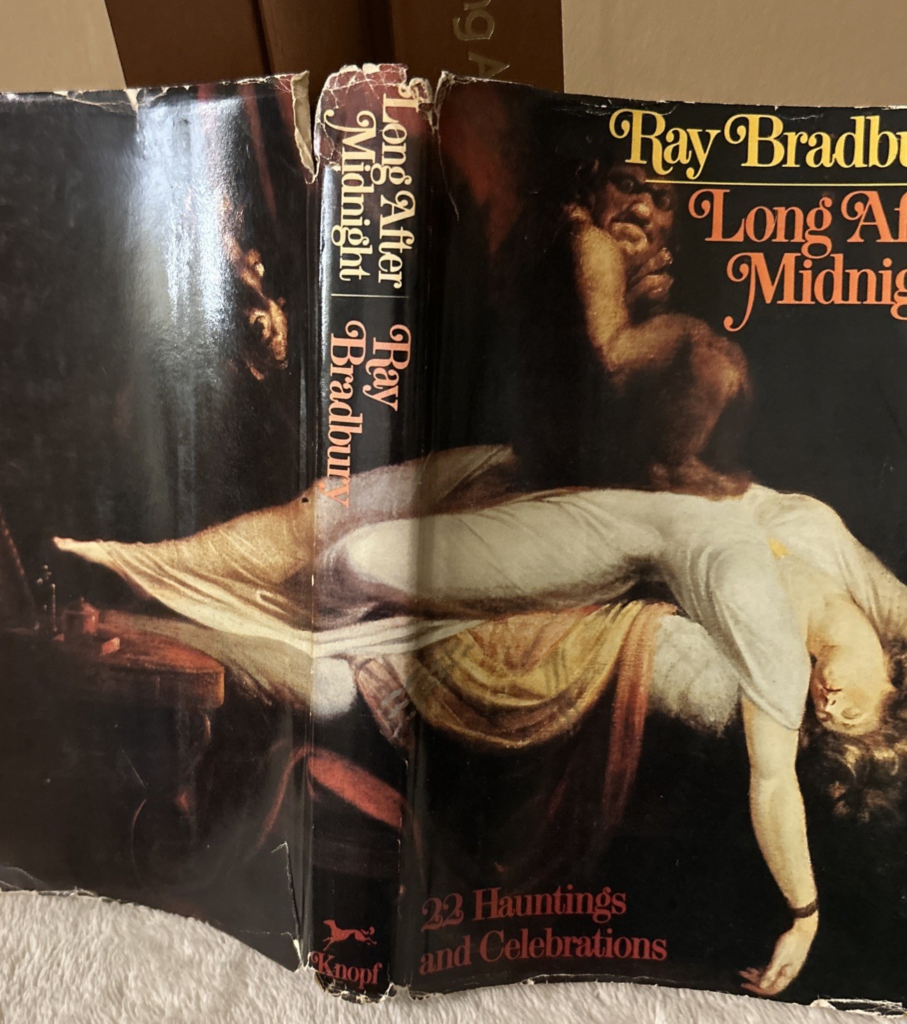 Ray Bradbury Long After Midnight BCE HCDJ 1975 Borzoi Books USED