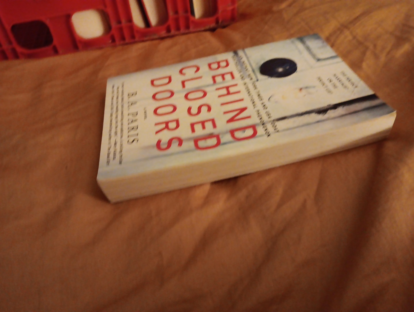 Behind Closed Doors : A Novel by B. A. Paris (2017, Trade Paperback)