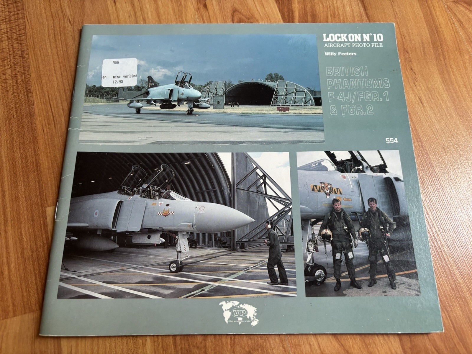 Lock On # 10 Aircraft Photo File British Phantoms F-4J/FGR.1 & FGR #554 Peeters