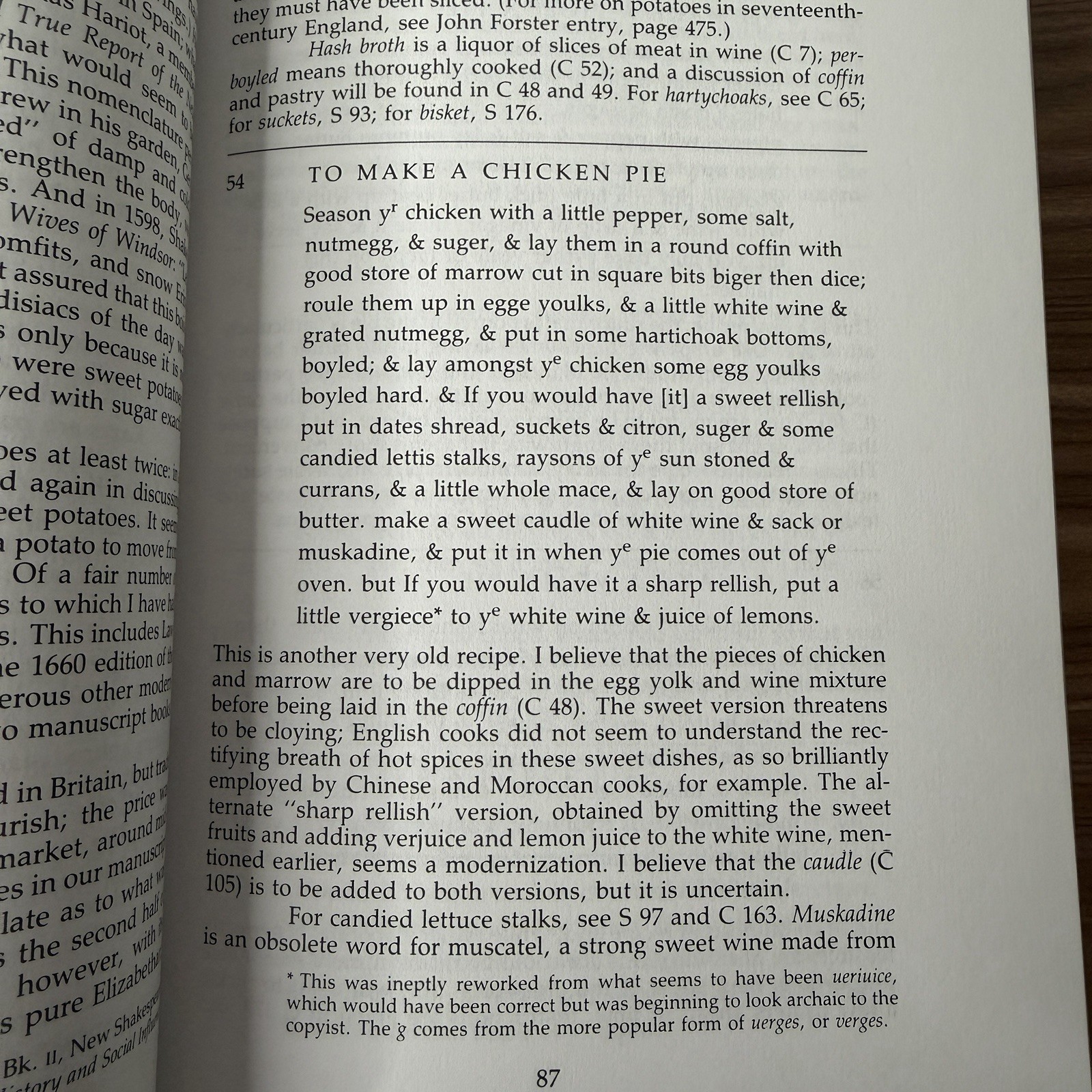 Martha Washington’s Booke of Cookery and Booke of Sweetmeats Recipes Cookbook