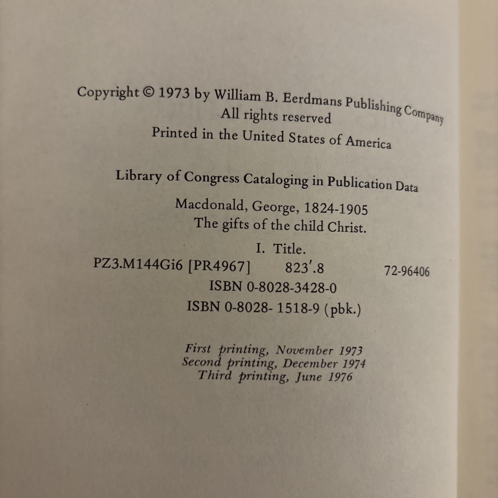THE GIFTS OF THE CHILD CHRIST Vol 1&2 by George Macdonald Fairytales 2 Book Set