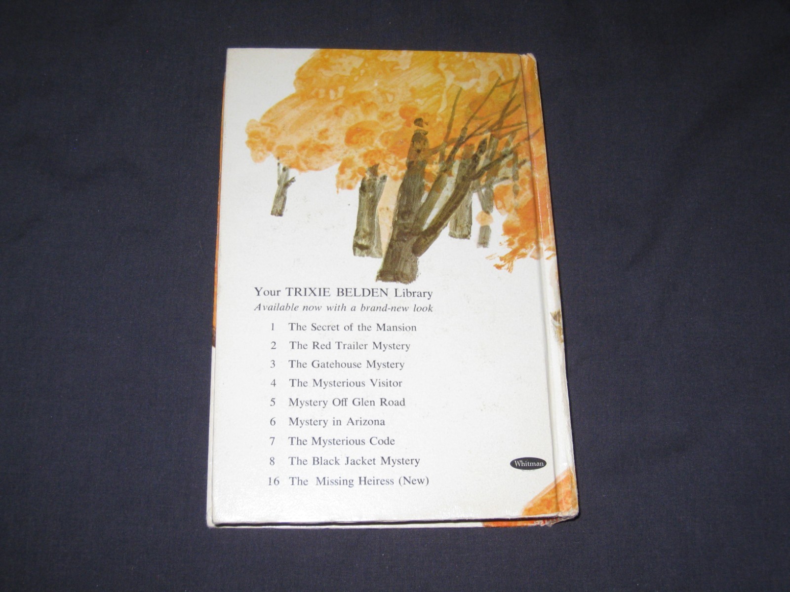 Trixie Belden and the Mystery Off Glen Road Julie Cambell #1534 1970 HB