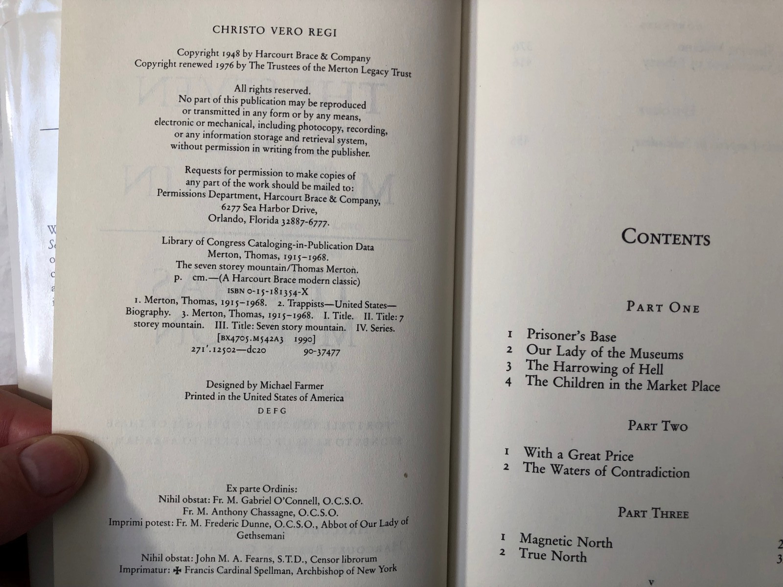 Thomas Merton 3 book bundle