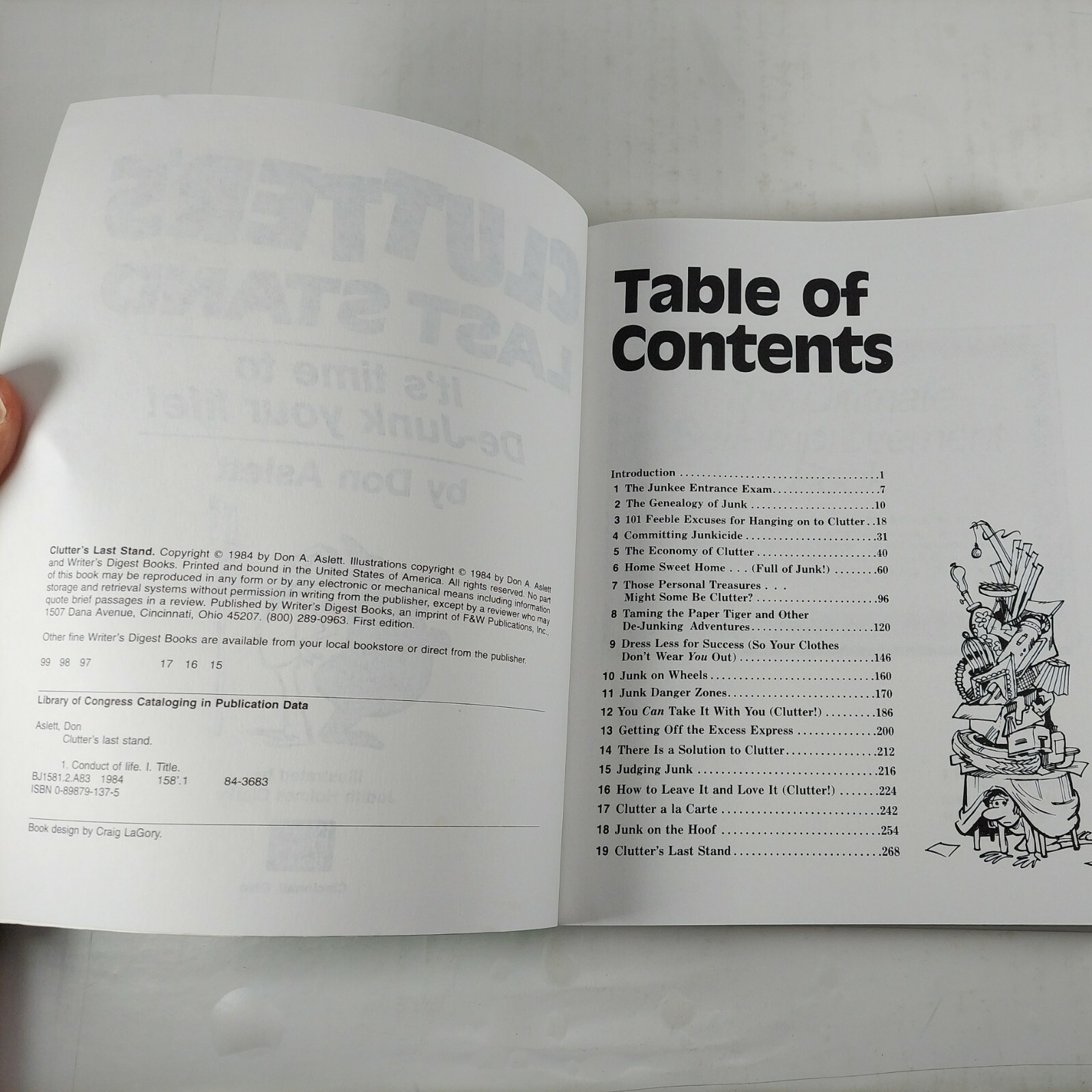 Organizing From the Inside Out 1998 & Clutter’s Last Stand 1999