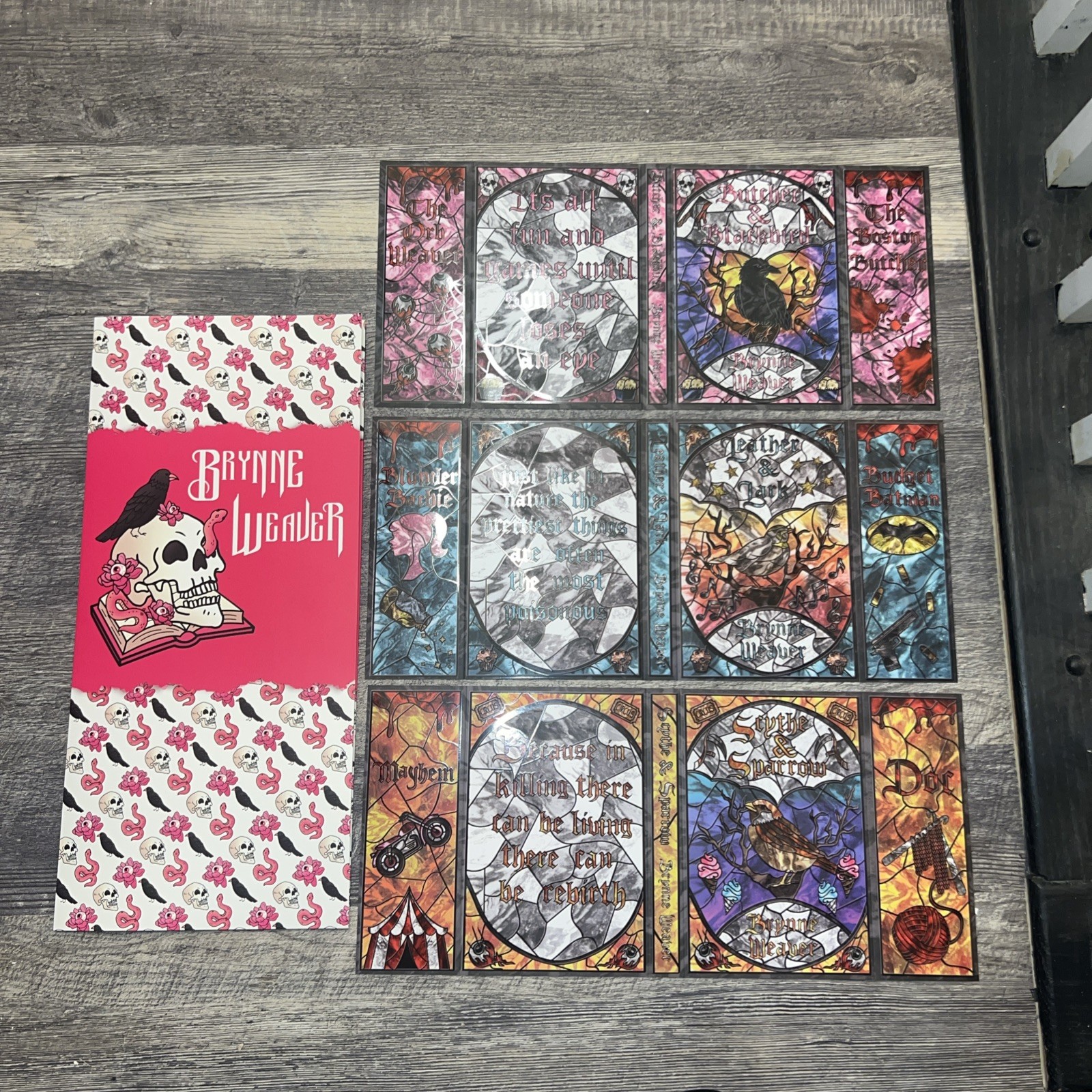 Ruinous Love Series by Brynne Weaver Signing Exclusive Dust Jackets