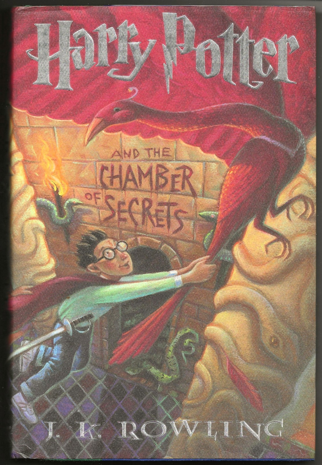 Harry Potter Chamber of Secrets, Prisoner of Azkaban, Goblet of Fire (1st Ed)