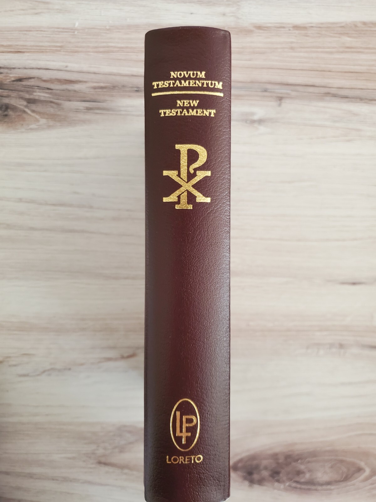 Bible Latin / English The New Testament Clementine Vulgate & Challoner Rheims