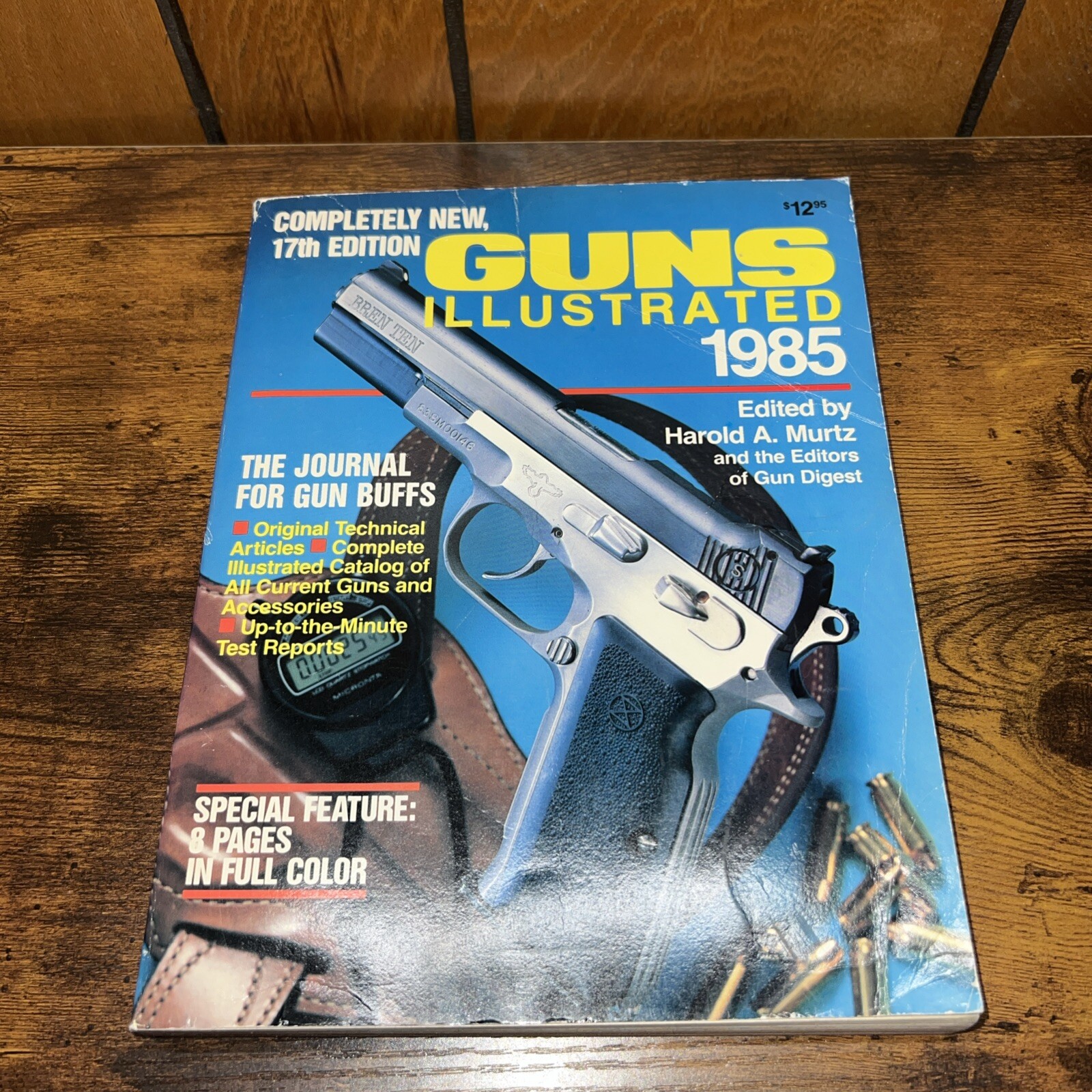GUNS ILLUSTRATED, 1985 By Books Inc Dbi & Harold A. Murtz *Excellent Condition*