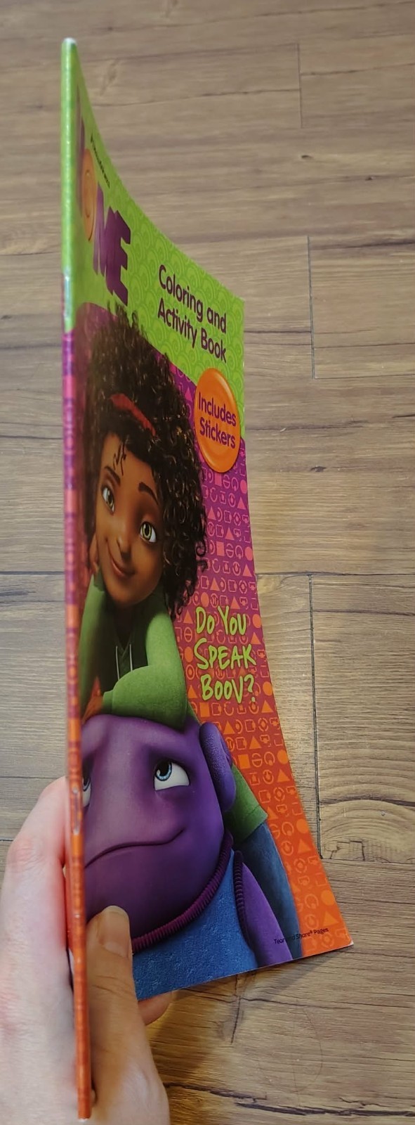 Dreamworks Home Coloring and Activity Book Do You Speak Boov? Stickers 2015