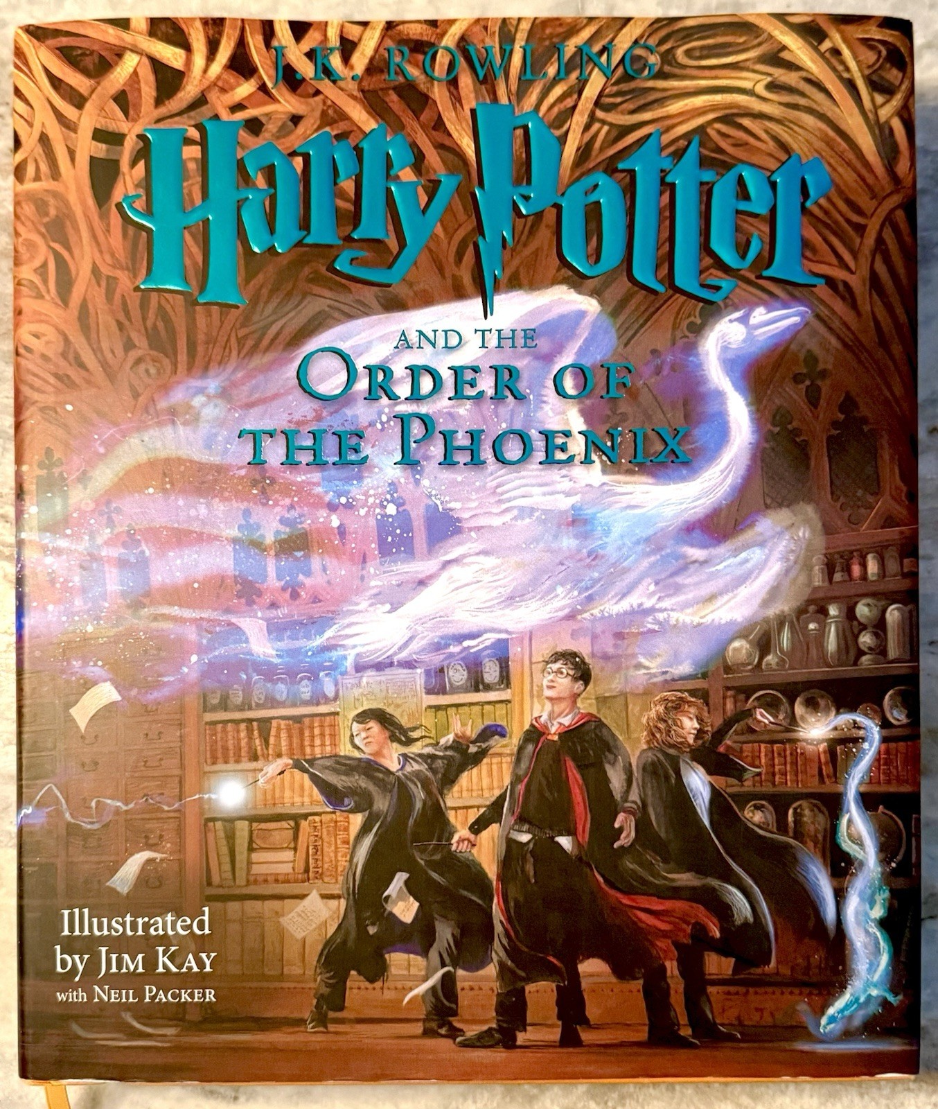 Harry Potter & The Order of the Phoenix by J. K. Rowling Illustrated By Jim Kay