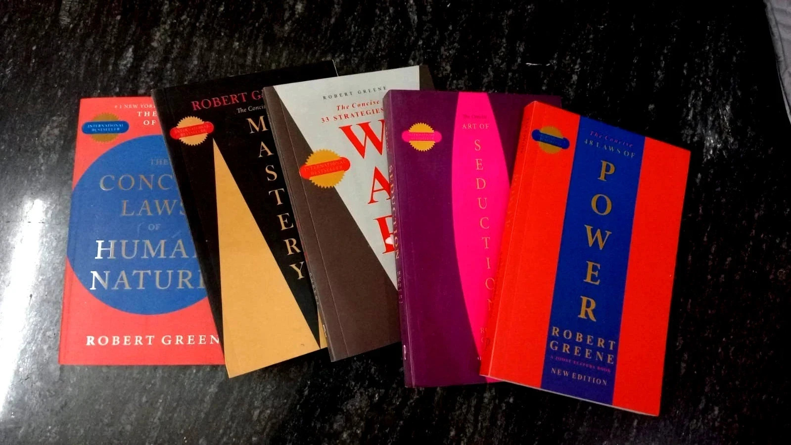 The Concise ROBERT GREENE 5 BOOK SET English PAPERBACK FREE SHIP