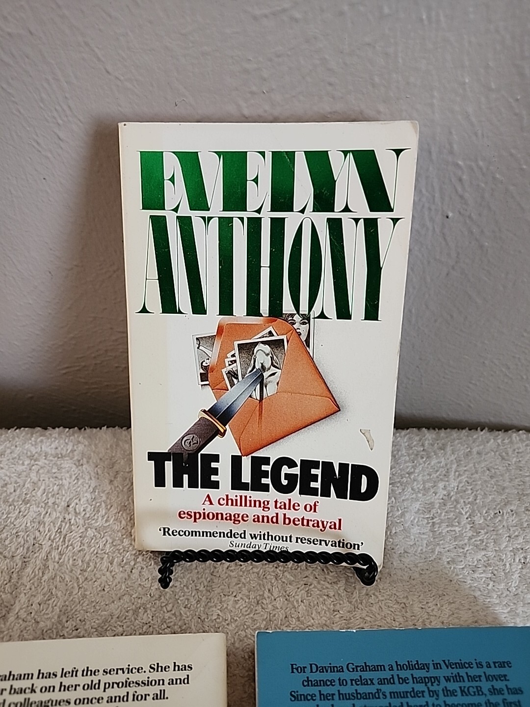 LOT OF 3 EVELYN ANTHONY PB The Company Of Saints, The Legend, Albatross