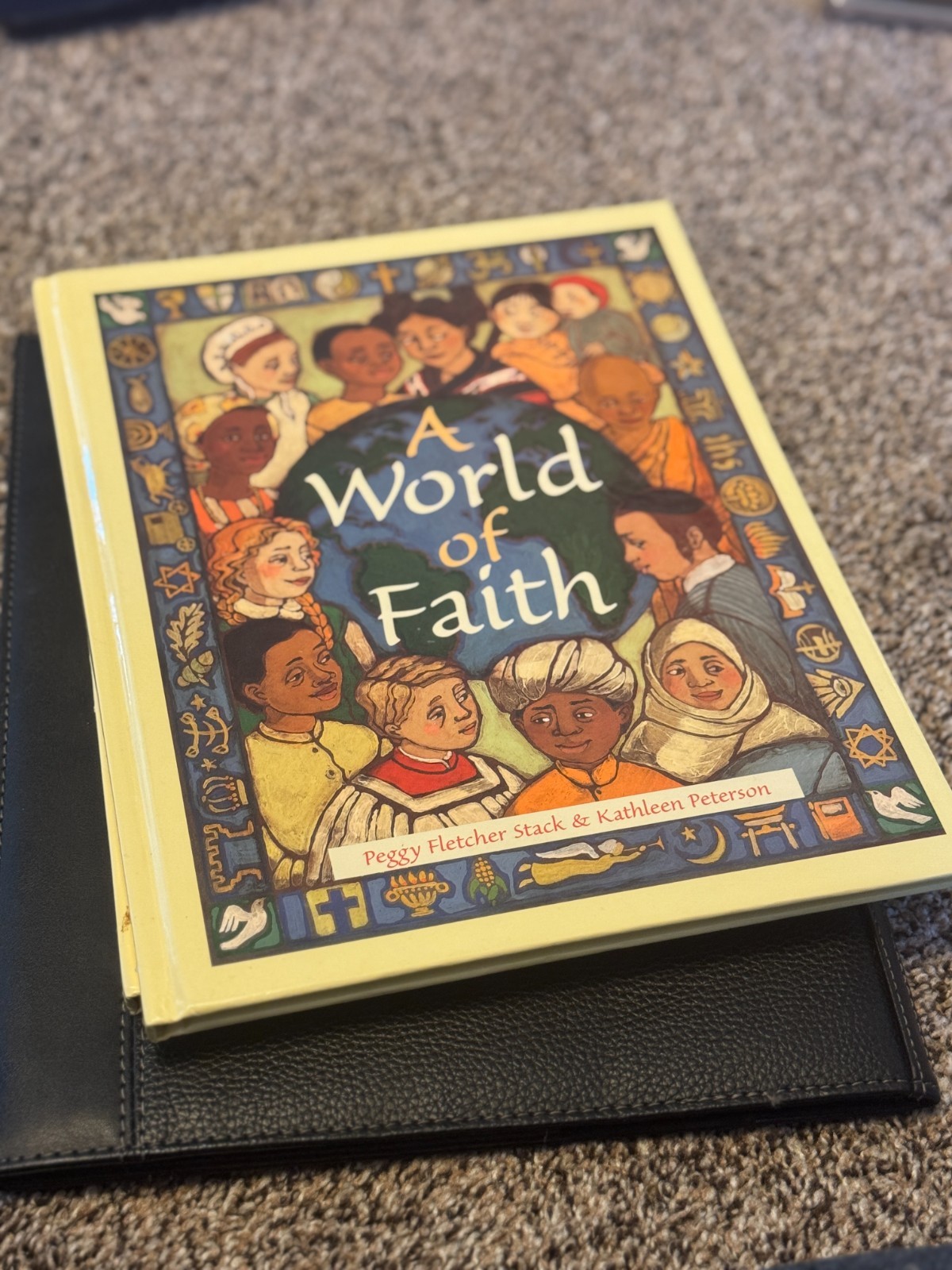 A World of Faith SIGNED Peggy Fletcher Hardcover Salt Lake Tribune LDS Mormon