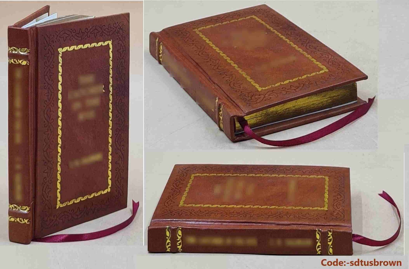 First Book of Adam and Eve By Platt, Rutherford H. [Preimium Leather bound]