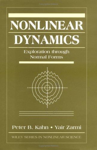 Nonlinear Dynamics – Hardcover