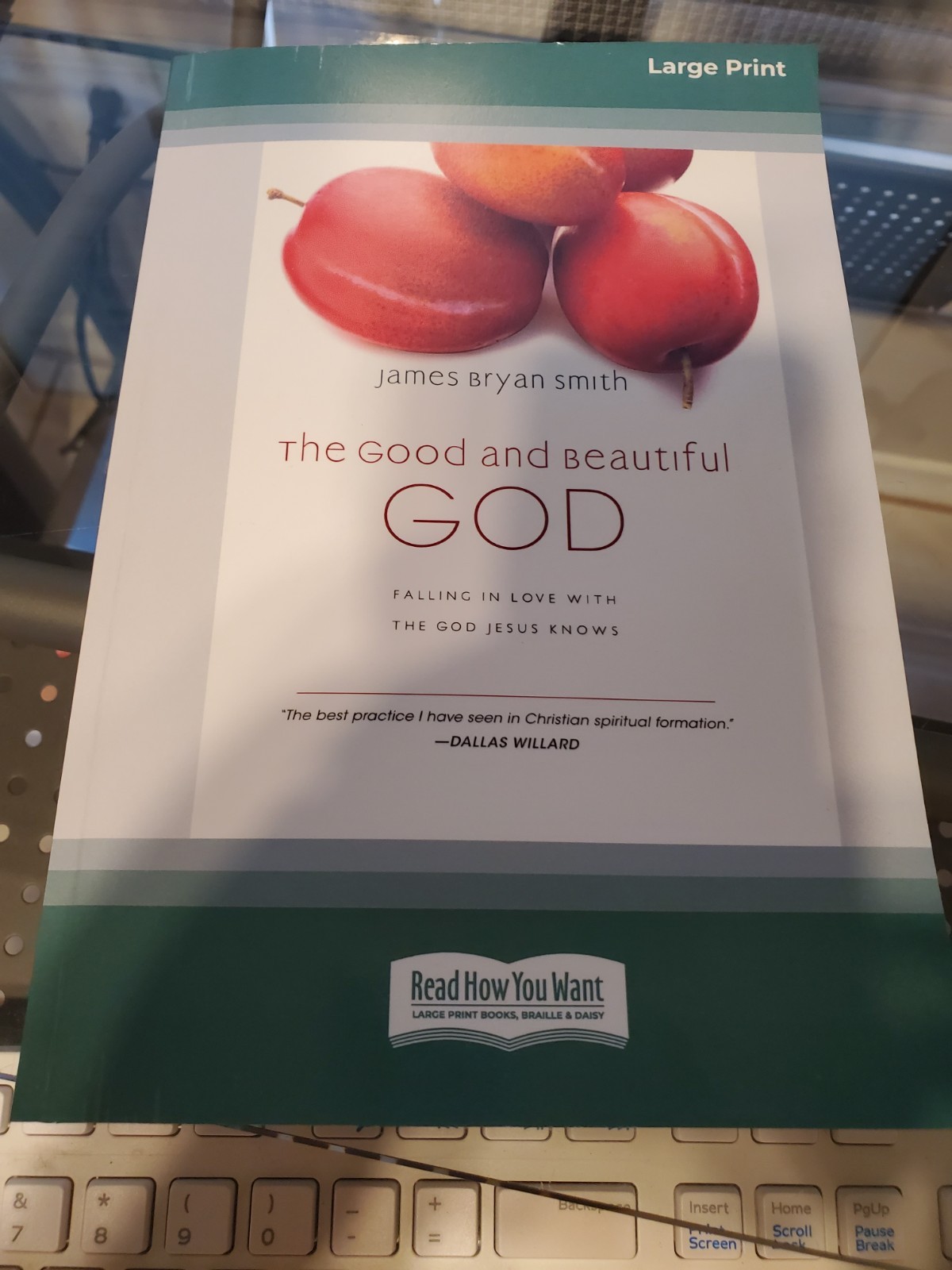 The Good and Beautiful God By James Bryan Smith, paperback, 2009, Large Print