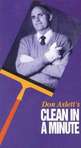Don Aslett’s ~ Clean In A Minute ~ VHS Video ~ Faster Better Cleaning ~ NEW VHS