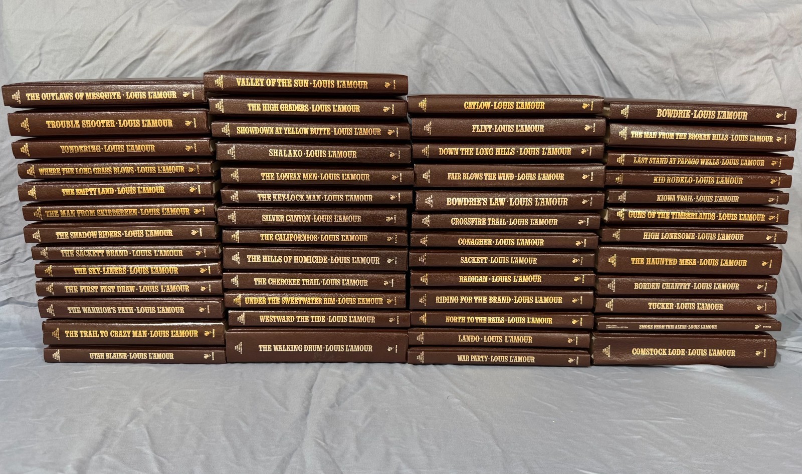 Louis L’Amour Leather Books Western (Choose Your Title)