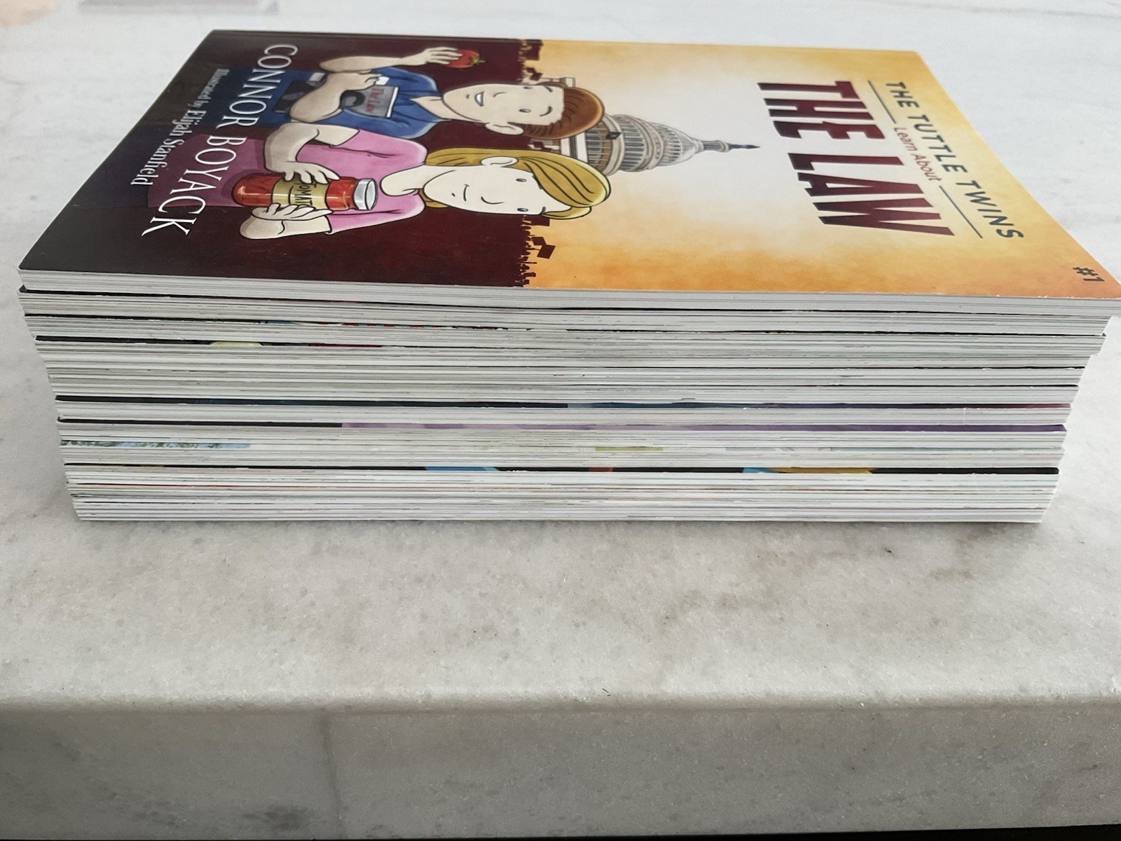 CONNOR BOYACK – 12 Softcover The Tuttle Twins 1-13 *(Missing #2)